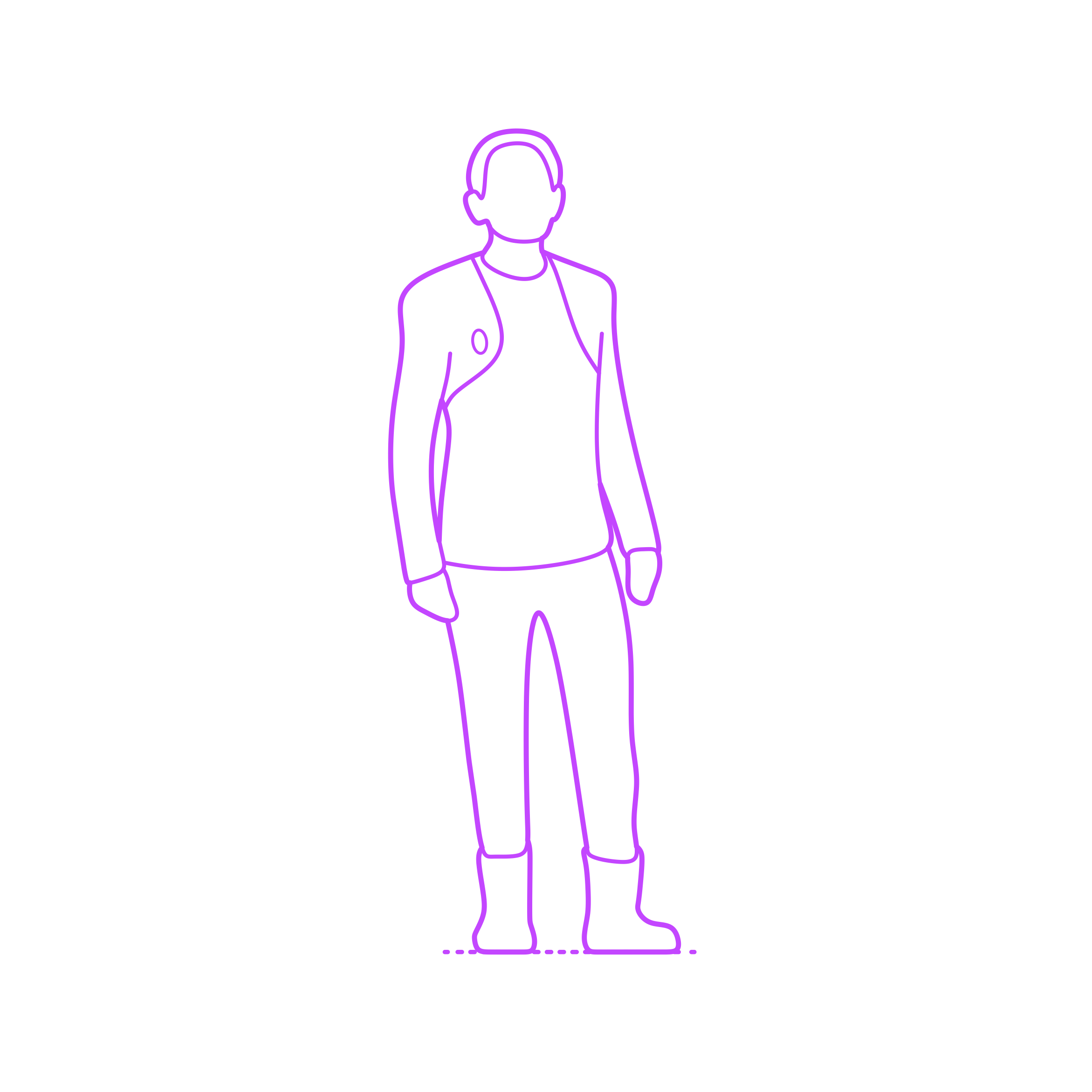 Pop Culture Star Trek Odo Contour Svg Vector Free Vectors